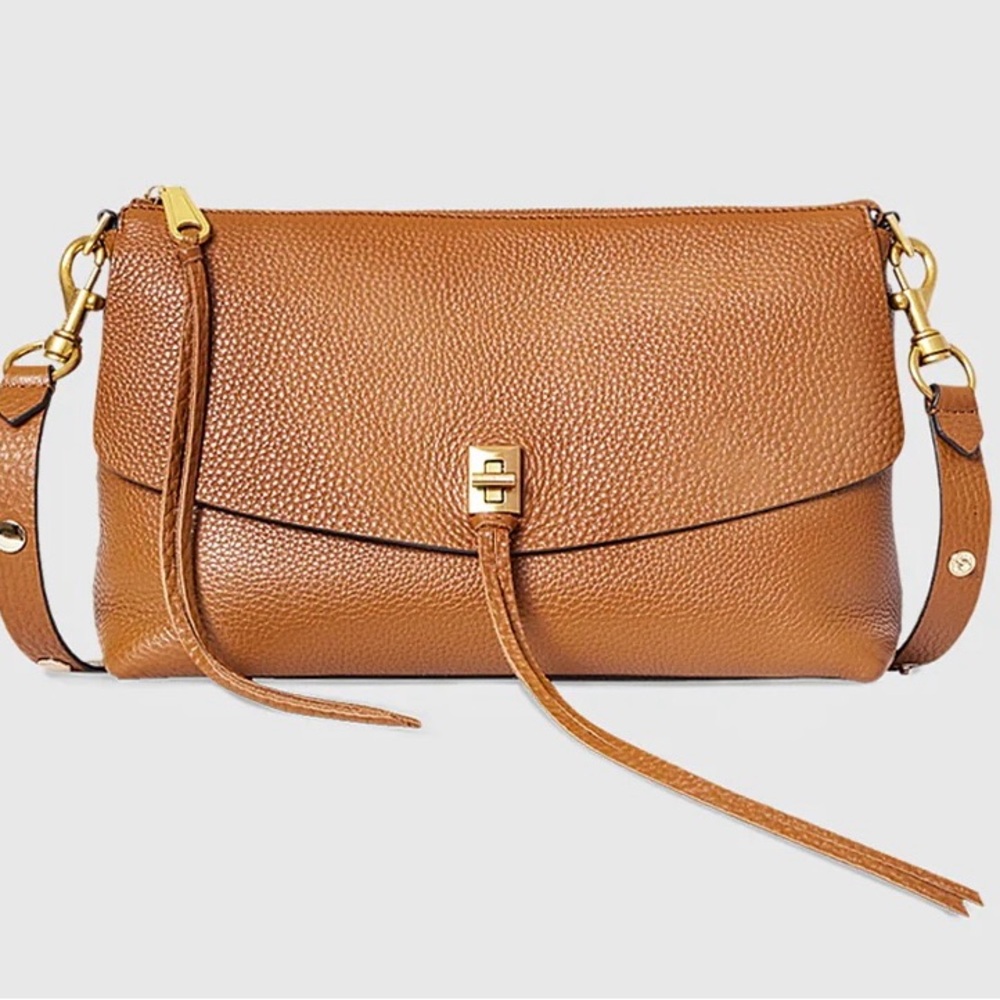 Rebecca Minkoff Darren Leather Crossbody Bag NWT $268